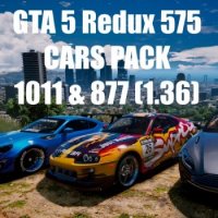 GTA 5 Redux 575 CARS PACK 1.0.1011.1 & 1.0.877.1 (2017) PC | Mods